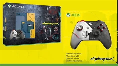 Conoce La Consola De Edición Limitada Xbox One X Cyberpunk 2077