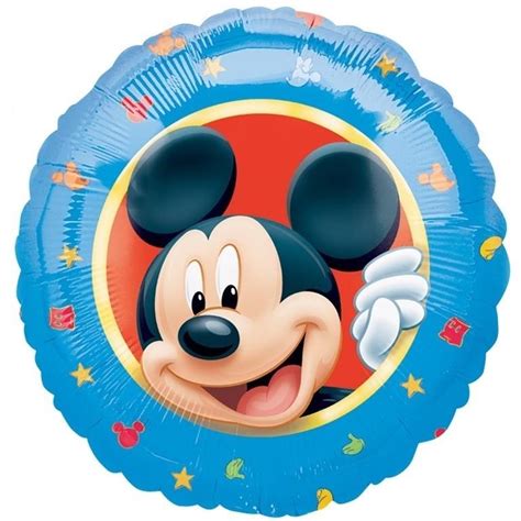 Mickey Mouse Blue Party Foil Helium Balloon