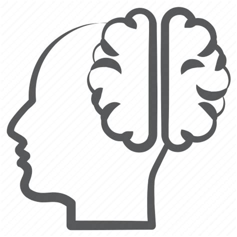 Brain Human Mind Logical Mind Mindset Reasoning Icon Download On