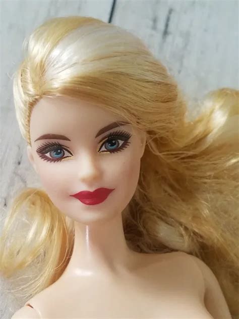 Nude Blonde Mattel Barbie Fashionistas Doll For Diorama Ooak Repaint Model Muse Picclick