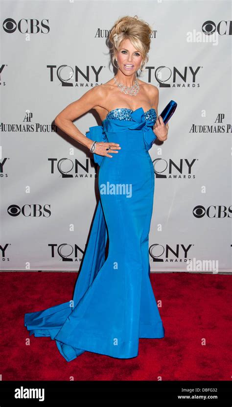 Christie Brinkley The 65th Annual Tony Awards Held At Beacon Theatre
