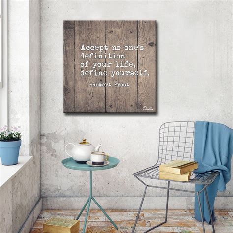 Define Yourself Inspirational Canvas Art Travel Canvas Wall Art