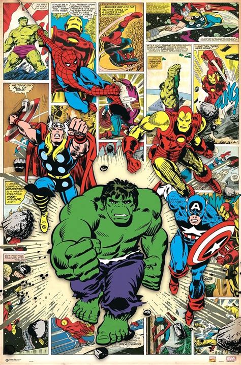 Poster Marvel Comic Poster Hero Poster Poster Poster Avengers