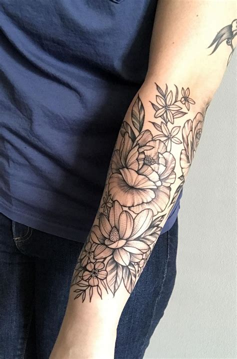 Image Result For Forearm Sleeve Tattoo Girl Half Sleeve