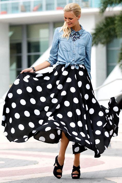 7 For My Polka Dot Skirt Ideas Fashion Polka Dot Skirt Dot Skirt