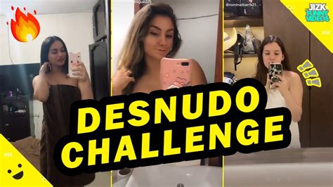 DESNUDO CHALLENGE TIK TOK Naked Challenge Toalla Challenge YouTube