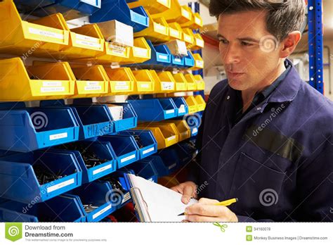 This means that there are many meanings to it, depending on the individuals involved. Worker Checking Stock Levels In Store Room Stock Photo ...