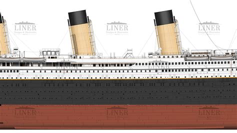 Titanic 1912 — Liner Designs And Illustration