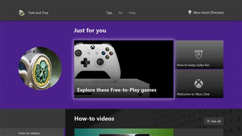 Xbox One Fall Update Available Now For All Users Adds New Ui Experience