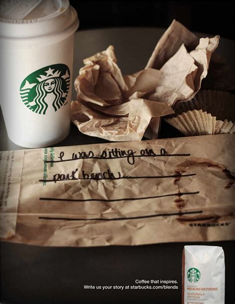 Starbucks Coffee That Inspires Ad Ruby