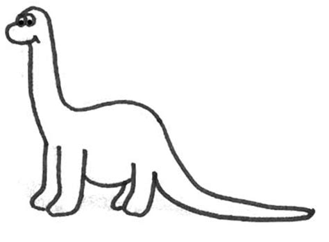 Malvorlage dinosaurier einfach coloring and malvorlagan dinosaurier window. Malbild lustiger Dinosaurier - Dinobild zum Ausmalen