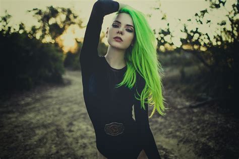I Want Lime Green Hair But How