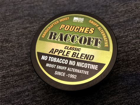 Baccoff Tobacco And Nicotine Free Pouches Review 21 November 2018