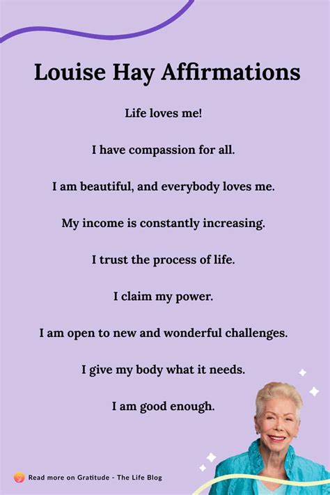 100 Louise Hay Affirmations That Will Make Your Heart Smile