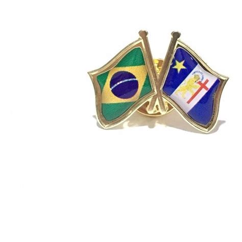 Pins Da Bandeira Do Brasil X Recife Shopee Brasil