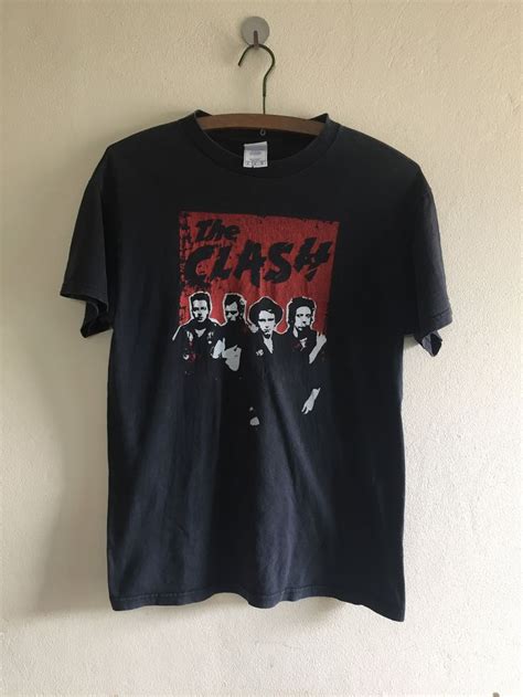 The Clash Band Tshirt Etsy The Clash Band Clash T Shirt Band Tshirts