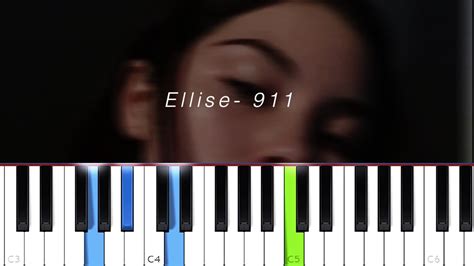 Ellise 911 Piano Tutorial Youtube