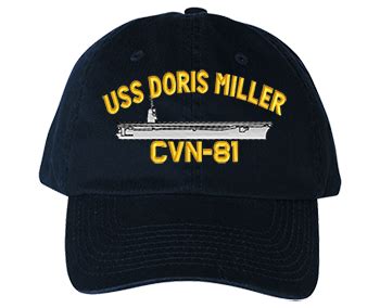 USS Doris Miller CVN 81 Ship Caps Militarygifts Com