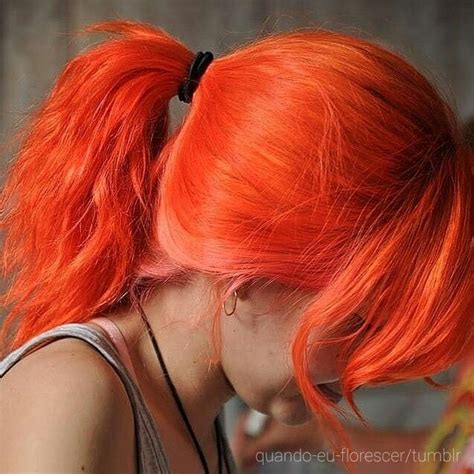 Pretty Bright Orange Hair Hair Color Orange Orange Hair