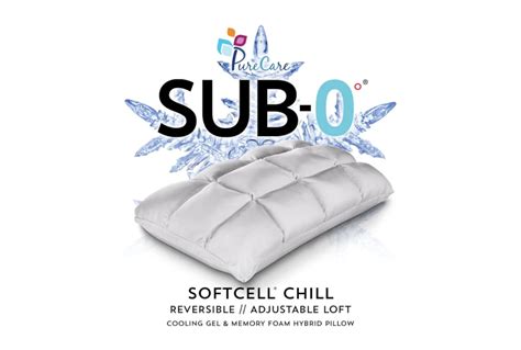Pure Care Sub 0° Softcell Chill Queen Pillow Living Spaces