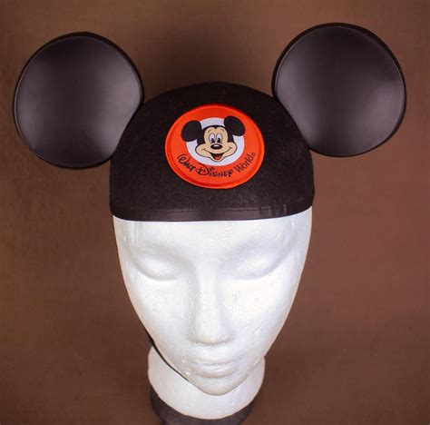 Mickey Mouse Ears Hat Walt Disney World Adult Blank Back
