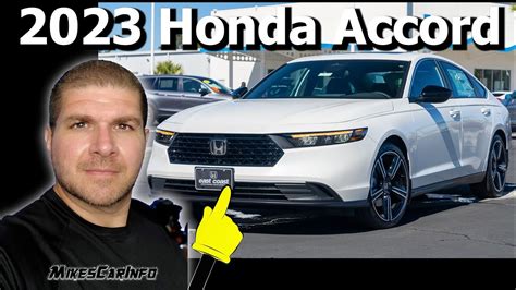 👉 2023 Honda Accord Hybrid Sport Ultimate In Depth Look Youtube