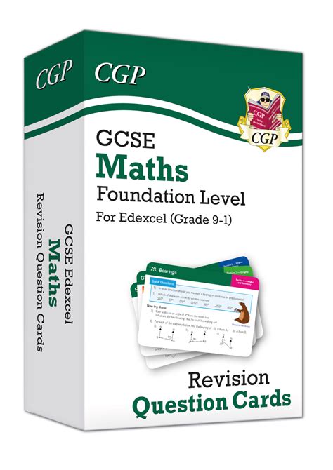 Gcse Maths Edexcel Revision Question Cards Higher Cgp Books