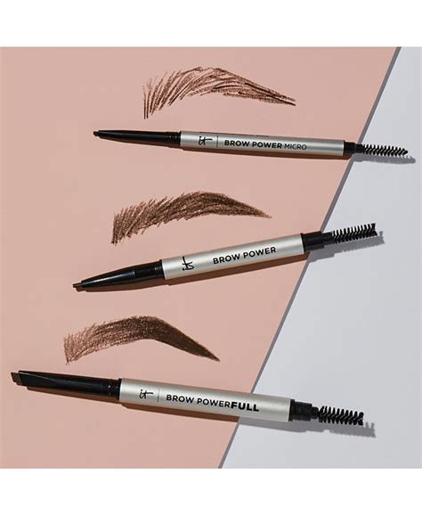 It Cosmetics Brow Power Micro Universal Defining Eyebrow Pencil And Reviews Makeup Beauty Macy S