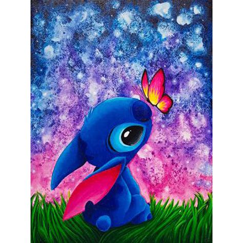 Stitch-Full Round Diamond Painting