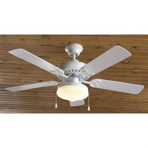 Aloha 42 Indoor Outdoor Ceiling Fan With Light 136621 Solar