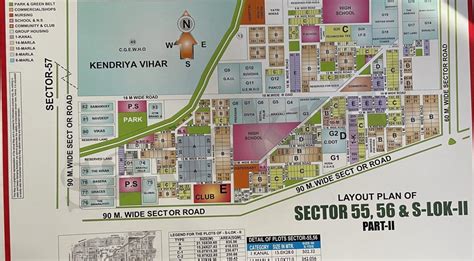 Sector 55 56 Map Gurgaon Sector 55 56 Plot Map Gurgaon Sector 55 56