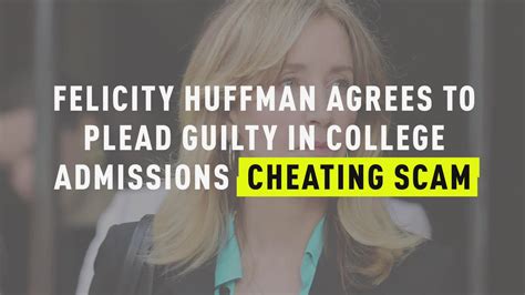 Watch Felicity Huffman Agrees To Plead Guilty In College Admissions Cheating Scam Oxygen