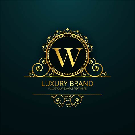 Gold Luxury Logo Vector Art Icons And Graphics For Free Download