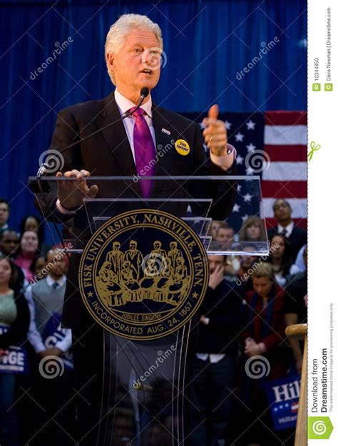 The presidency / presidential speeches. President Bill Clinton Giving Speech Editorial Image ...