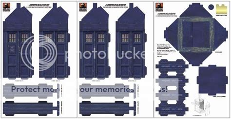 Papermau Doctor Who The Tardis Paper Model In 112 Scale By Matt