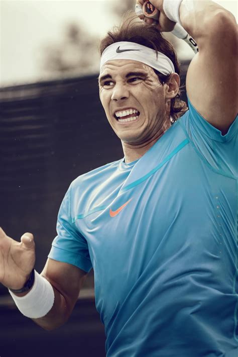 Rafael Nadal Roland Garros 2015 Nike Outfit Blue T Shirt Nike Outfits
