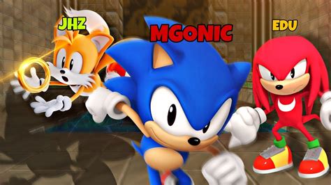 Jogando Sonic Online Com Os Amigos Youtube