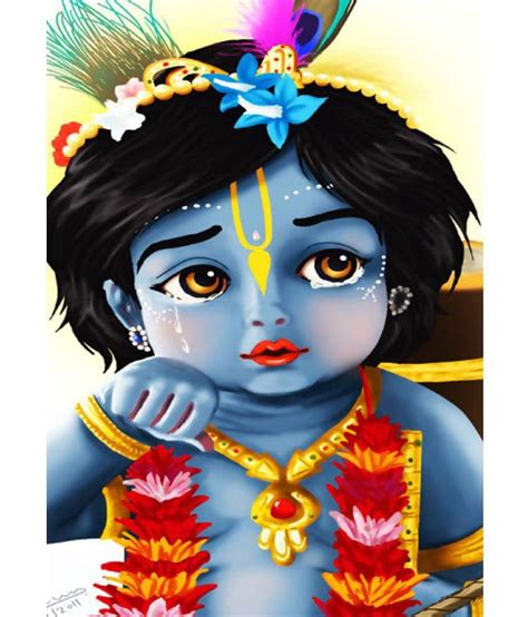 baby krishna crying | Baby krishna, Krishna statue, Krishna