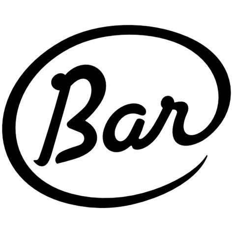 Bar Sign Sticker