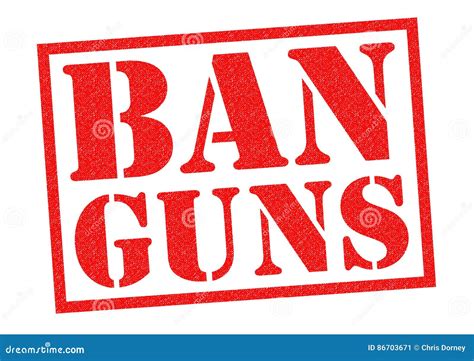 Ban Guns Stock Illustration Illustration Of Header Date 86703671
