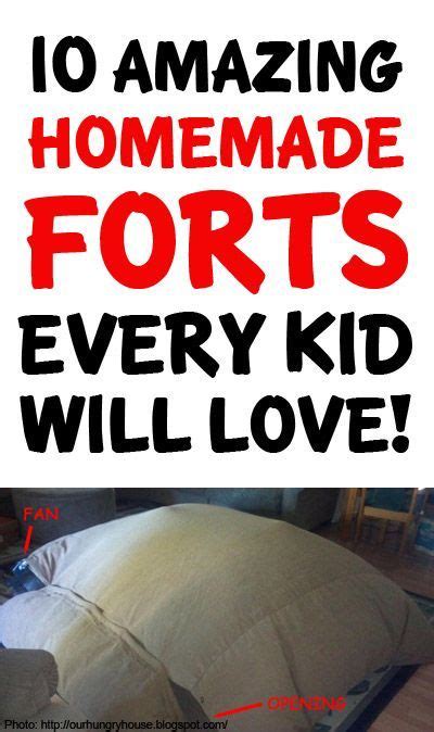 10 Awesome Fort Ideas To Build With Your Kids Cool Forts Future Kids
