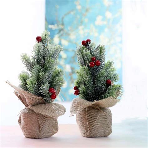 Mini Christmas Trees To Fill Your Home With Holiday Charm