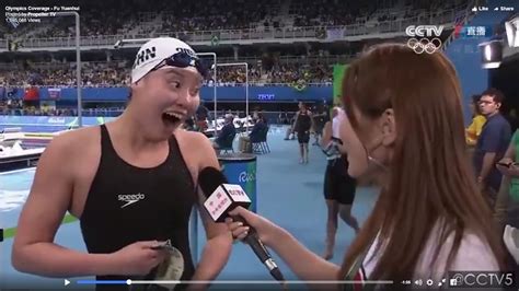 Chinese Swimmer Wins Gold In Adorableness【video】 Soranews24 Japan News