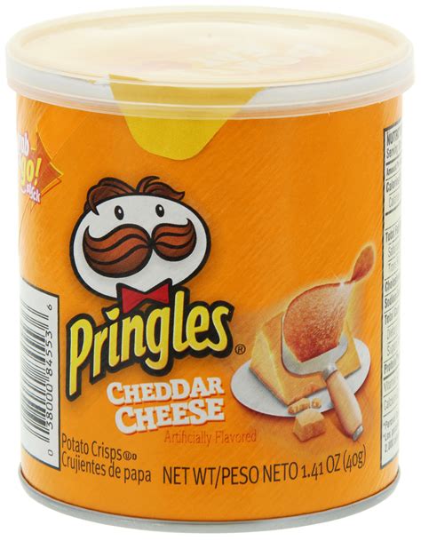 Pringles Grab And Go Small Cheddar Cheese 40g 12 Pack At Mighty Ape Nz