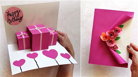 handmade pop up card diy birthday card ideas card ideas for scrapbook crafteholic atelier yuwa