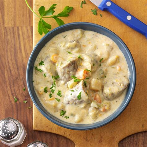 Creamy Bratwurst Stew Recipe How To Make It