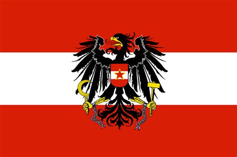 Flag Of Austria If It Became Communist And Had Joined The Eastern Bloc