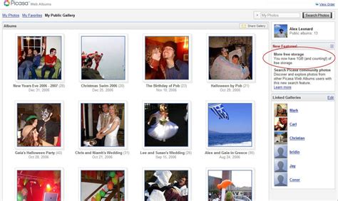 Picasa Web Albums