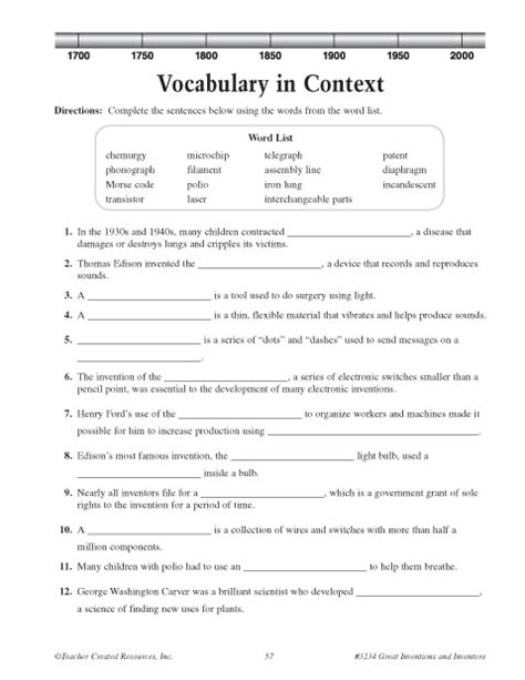 12 Guessing Vocabulary In Context Worksheets