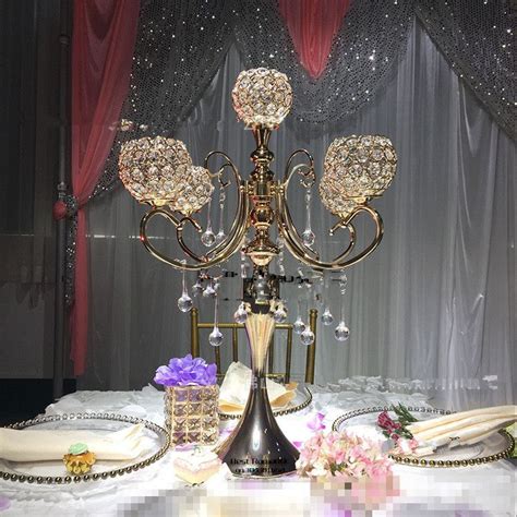 Crystal Table Top Chandelier Centerpieces For Weddings Crystal